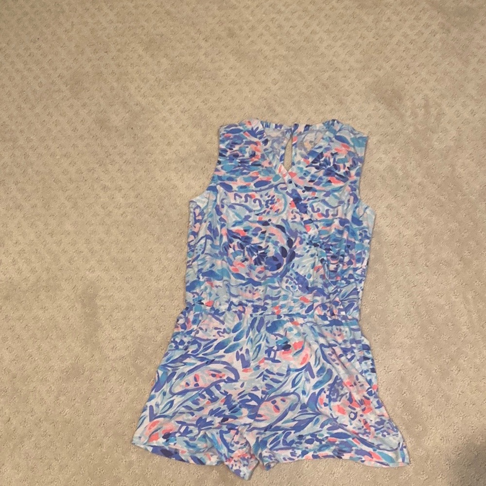 Lilly Pulitzer girls romper, Size 12-14. EUC